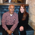 Vanunu and Eileen Fleming, 24 Nov. 2013