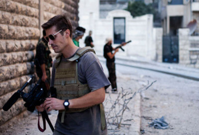 Journalist James Foely. Photograph courtesy of the website www.FreeJamesFoley.org