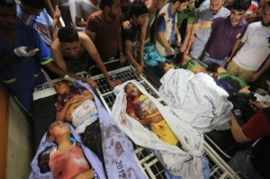 Palestinian children killed by Israeli assaults during the 2014 Gaza War