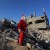 Santa Claus visits homeless in destroyed Gaza city