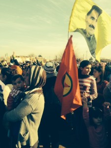 Kurds celebrate retaking of Kobani with a music festival in  Seruç, Turkey. Photo Copyright Abdennour Toumi (C) 2015 All Rights Reserved.