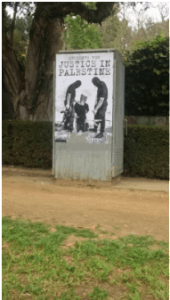 Anti-Arab Hate posters at UCLA targeting BDS