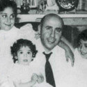 Palestinian Arab American Alex Odeh, with his children, was murdered in 1985. The killing has never been solved.