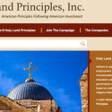 Holy Land Principles steps up pressure for Fall vote
