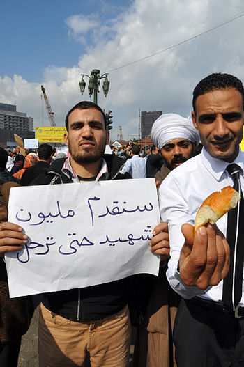 The messages on Tahrir Square