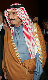 Salman bin Abdulaziz, member of the Saudi roya...