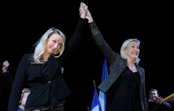 Marion Marechal LePen et Marine Le Pen