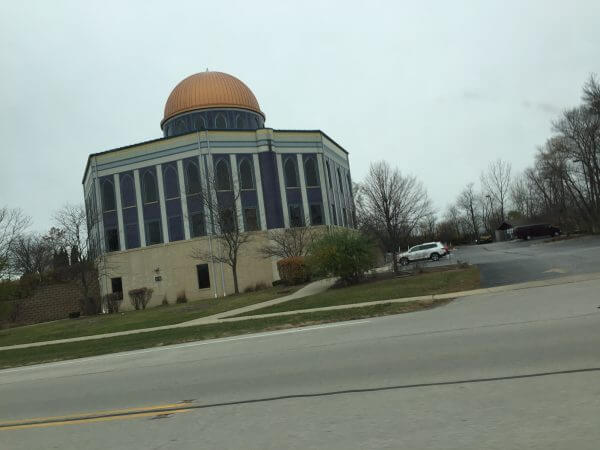 Bullets have been fired repeatedly into the dome of the Islamic Prayer Center Mosque in Orland Park, Illinois