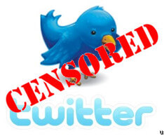 Reporter Censored by Twitter