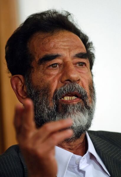 English: Former President of Iraq, Saddam Huss...
