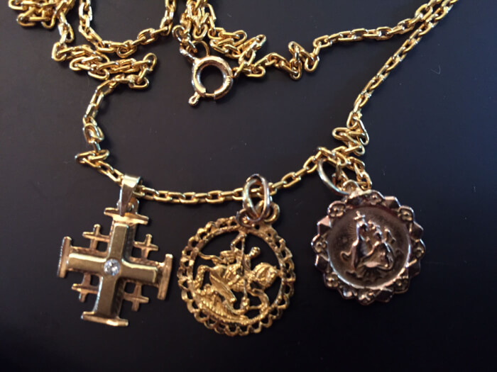 Christian religious medallions