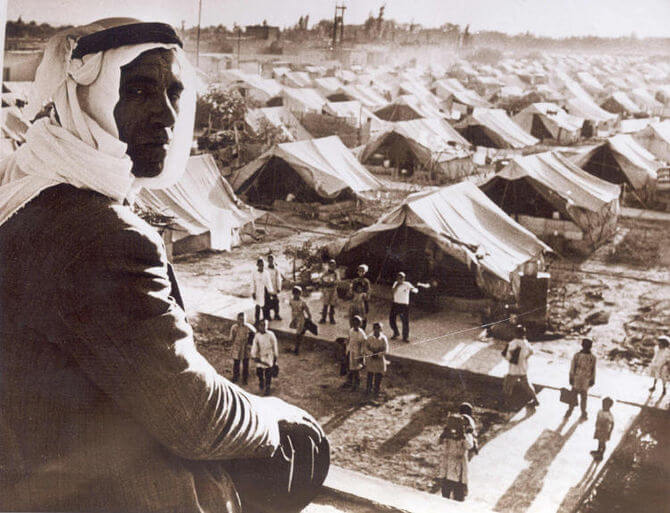 Nakba 1948 Palestine - Jaramana Refugee Camp, ...