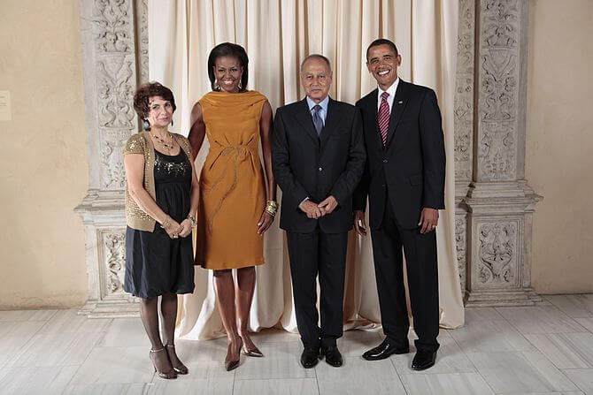 English: President Barack Obama and First Lady...