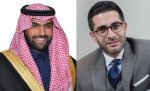 SRMG Chairman Prince Badr bin Abdullah bin Mohamad bin Farhan Al-Saud (left) and Faisal Abbas (right). Photo courtesy of the Arab News (www.ArabNews.com)