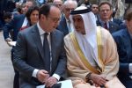 UAE and France reunite for International Alliance for Protection of Heritage in Conflict Areas. UAE Sheikh Saif bin Zayed Al Nahyan, and French President Francois Hollande. Photo courtesy of PR News Wire