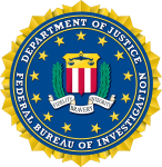 The Seal of the United States Federal Bureau of Investigation. For more information, see here. (Photo credit: Wikipedia)
