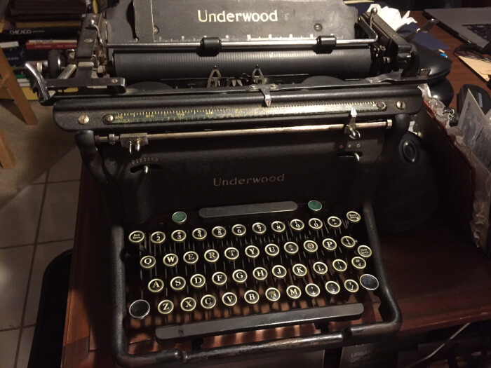 typewriter, press releases, pr