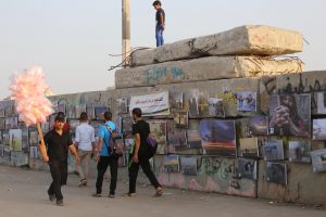 Exhibition of photographs of the daily life of Palestinians living under siege in the Gaza Strip, hosted by artist and photographer Fadi Thabit, July 2017. Photos courtesy of Mohammed Asad