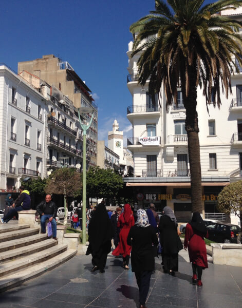 Algiers al-Amir Square. Photo courtesy of Abdennour Toumi