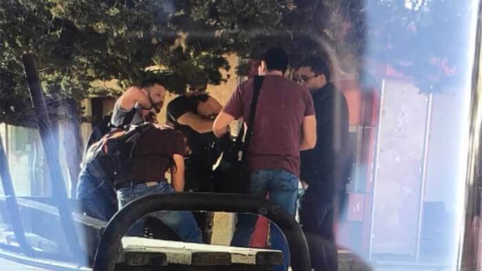 Israeli Terrorists kidnap student at Birzeit University on March 8, 2018 in an assault similar to those taking place on American college campuses. Photos courtesy of Birzeit University