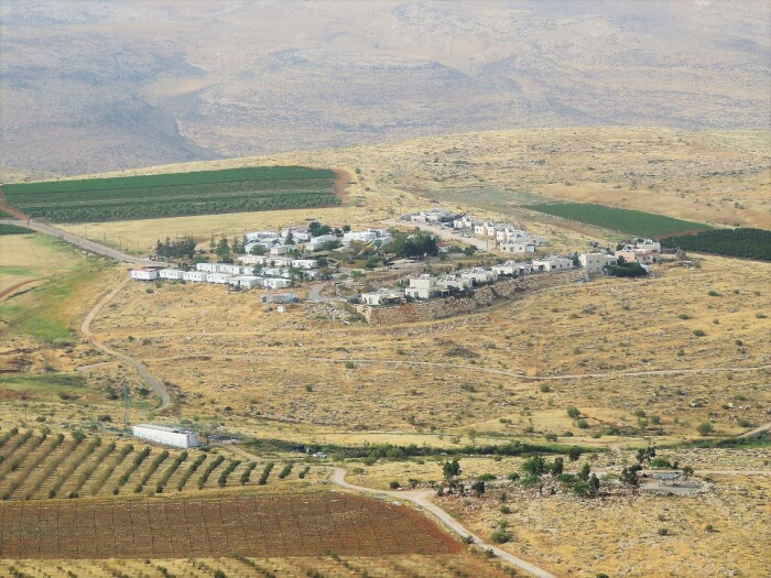Mitzpe Karmim illegal Israeli settlement outpost, courtesy of Peace Now, Israel