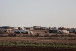 Tents are shown at a refugee camp for internally displaced Syrians in Idlib province on July 30, 2018. Syrian authorities arrested a news anchor for Iraqi Kurdish broadcaster Rudaw, who had recently discussed on air fears of a large-scale military offensive on the province. (Reuters/Khalil Ashawi) Courtesy of the Committee to Protect Journalists
