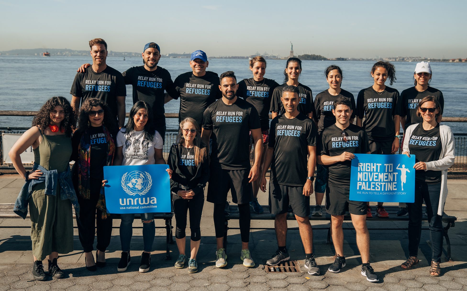 UNRWA Relay Run for Refugees with Right to Movement Palestine