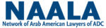 Network of Arab American Lawyers of ADC logo. NAALA launched in March 2020