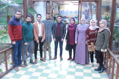 Palestinians in the Gaza Strip launch a new ecommerce site Matjari to help stimulate economy during coronavirus, COVID-19 pandemic.. Photo supplied by Matjari