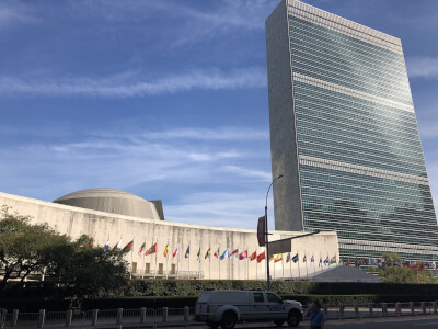 United Nations bUilding, New York. Photo courtesy Ray Hanania