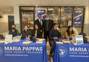 American Arab Chamber of Commerce works with Cook County Treasurer Maria Pappas to refund nearly $500,000 in property tax overpayments at St. George Antiochian Orthodox Church on Sunday Oct. 31, 2021