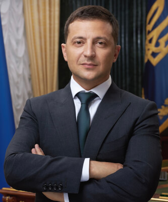 Ukraine President Volodymyr Zelenskyy (Zelensky). Photo courtesy of Wikipedia