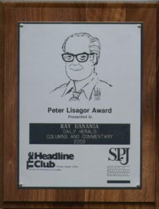 26-SPJ Award April 2003
