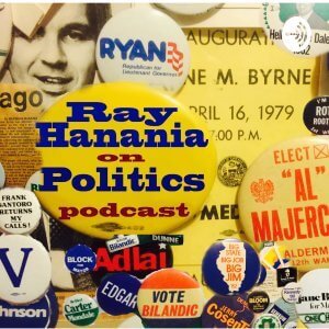 Ray Hanania on Politics podcast logo