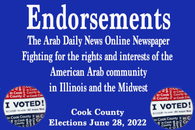 The Arab Daily News candidate endorsements: Cook County, Illinois
