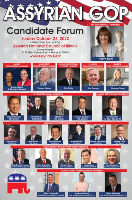 Assyrian American GOP issues endorsements in Nov, 8, 2022 elections