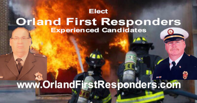 Orand First Responders candidates Matthew G. Rafferty and William Bonnar Jr.