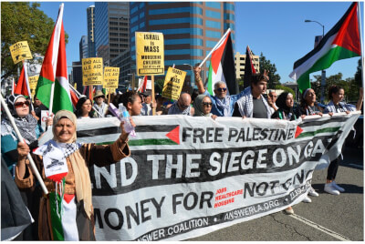 Join protests around country against Israeli terrorism and US media and political hypocrisy
