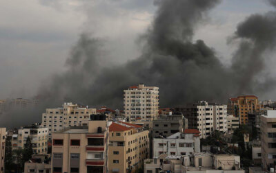 Gaza Strip, Israeli bombings. Photo courtesy of the Doctors without Borders