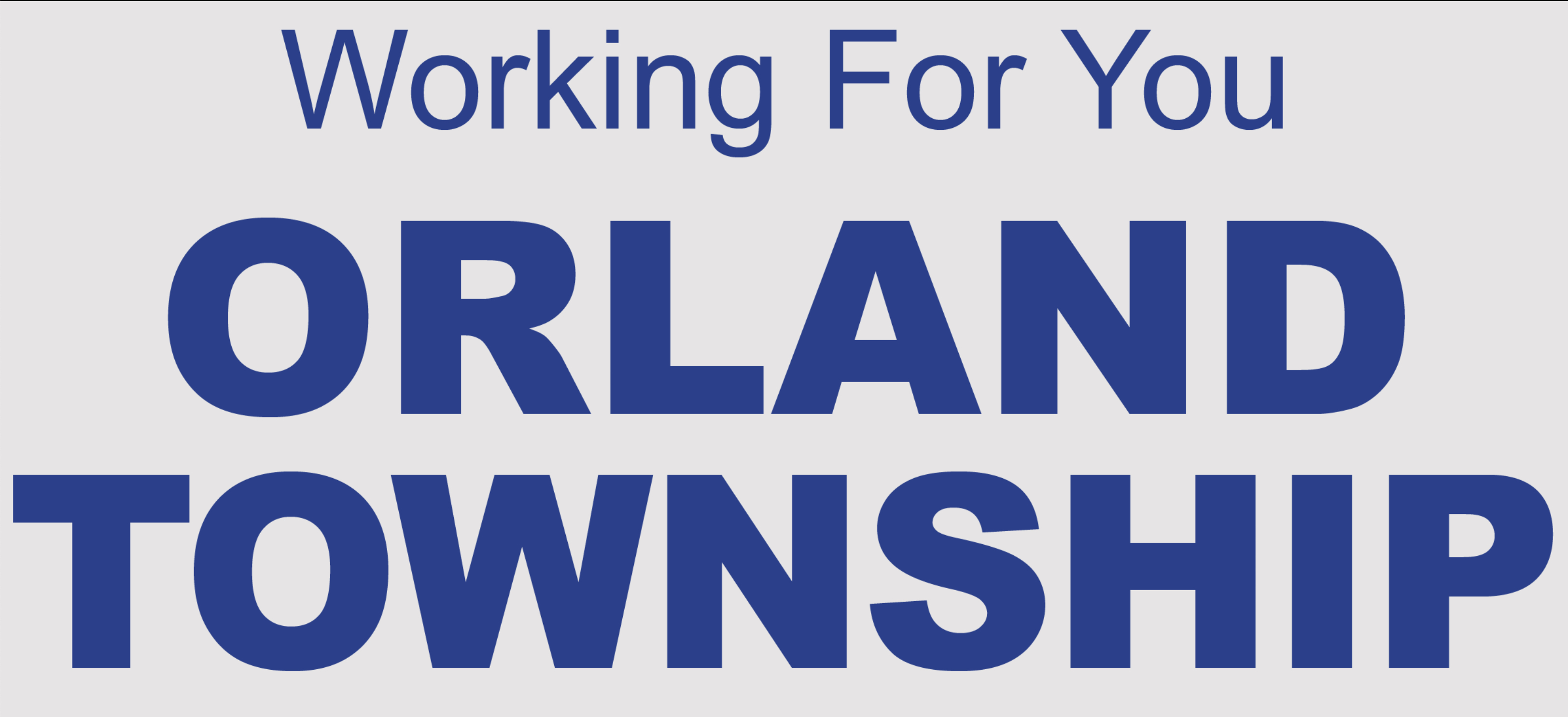 Orland Township and logo