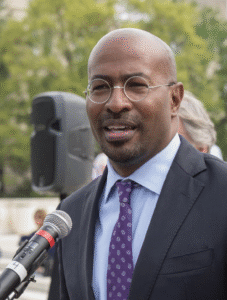 CNN Commentator Van Jones courtesy of Wikipedia