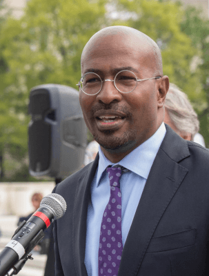 CNN Commentator Van Jones courtesy of Wikipedia