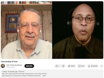 02-12-26 Ray Hanania on Marc SIms Podcast