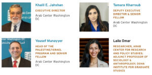 Arab Center speakers Feb. 10 2026 Survey