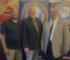 State Rep. Justin Slaughter, Orland Mayor Jim Dodge, and American Arab Chamber President Hassan Nijem