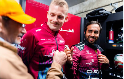 Team Qatar Enjoy Successful Opening Day at the 24 Hours of Le Mans