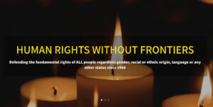 Human Rights Without Frontiers website graphic