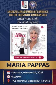 10-10-26 Maria Pappas Arab community book signing